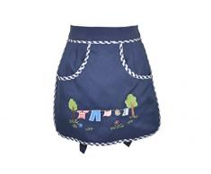 Bellanda 417Â de Pince Tablier Pince Tablier, Polyester, Bleu, 46Â x 42Â x 0,5Â cm