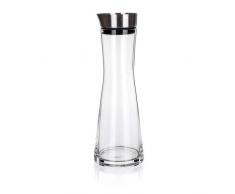 Banquet Carafe deau avec Bouchon verseur, Blanc, 10.5Â x 10.5Â x 31Â cm