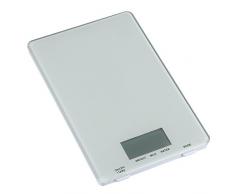 Sapir Digital Balance de cuisine en verre, 5Â kg, Blanc SP-1651-J blanc