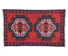 Eden Carpets kezil Tapis nouÃ© Ã la Main, Coton, Multicolore, 85Â x 138Â cm