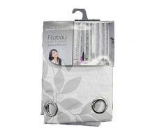 douceur dintÃ©rieur rideau a oeillets 140x260 cm polyester farandole blanc
