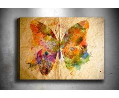 Bonamaison Peinture sur toile, multicolore, 30 x 40 cm - Conçu et fabriqué en Turquie