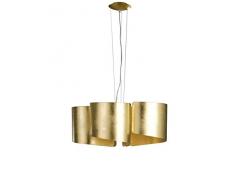 Eco Light I-IMAGINE-S5-ORO Plafonnier, Verre, E27, 60 W, Or, 120 x 63 x 0 cm