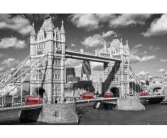 Empire 385451 Poster Photo de Londres Westminster/Bus/Bridge 91,5 x 61 cm