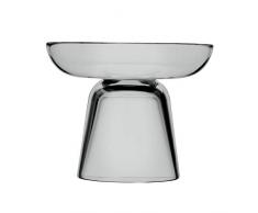 Iittala Nappula Bougeoir à Colonne Gris 107 mm