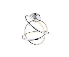 Globo Barna Plafonnier LED ChromÃ©