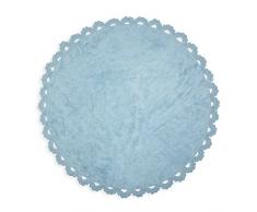 Aratextil Chanel Tapis Enfant, Coton, Bleu Ciel, 140Â cm