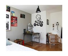 TATOUTEX 3613246156324 Sticker Mural, Beige, L 20cm x H 24cm