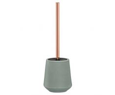 Sealskin Support pour Brosse de Toilette Conical de Brosse de Toilette, Porcelaine, Vert, 39 x 12.3 x 12.3 cm