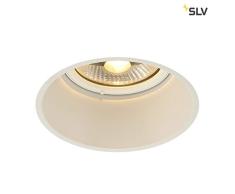 SLV EncastrÃ© LED HORN-T | Rond, Blanc |Projecteur de Plafond Variable, Eclairage IntÃ©rieur | Spots LED, Plafonnier, Spot Encastrable | Spots de Plafond, 1 Lampe | GU10 QPAR51, EEC E-A++