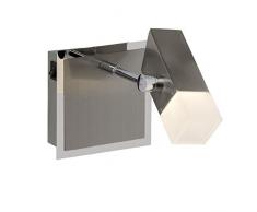 Brilliant Run Applique murale en mÃ©tal Fer et chrome 7 W