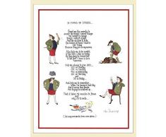 Samuel Lamont Torchon Blanc Taille Unique