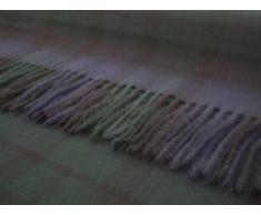 Highland Tweeds Jeté de lit en Tartan Black Watch