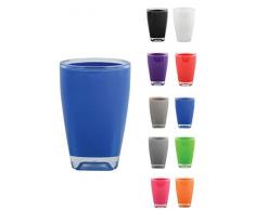 MSV 140674 Gobelet Acrylique Bleu, PS, 2 Tons