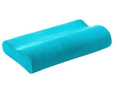 Oreillers et matelas de santé Elsa - Housse de rechange 50/9 cm turquoise