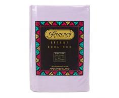 Regency Royal Drap Housse de Couette King Size, Lilas,
