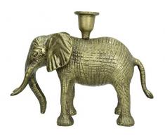 J. Kersten BV Lot de 2 bougeoirs en Aluminium