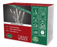 Konstsmide 6351-123 Guirlande Acrylique, Blanc