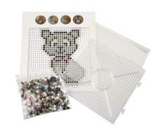 Nabbi Chat Fusion Set de Perles avec Accessoires, en Plastique, Multicolore, 600-piece