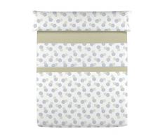 CARLA RUBINI Jeu de draps Beige Lit 90 cm