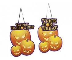 PMS 2ASSTD Halloween Cintres de Porte avec Impression Couleur