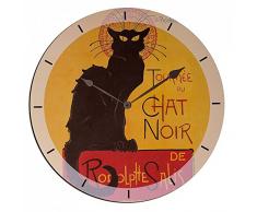 Artopweb EC35028 Pendule Murale, Bois, Multicolore, 60 x 0,5 x 60 cm