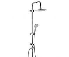 TATAY Fresh Colonne de Douche, ABS/Acier Inoxydable/Laton Laiton, Chrome, 20Â x 40Â x 110Â cm