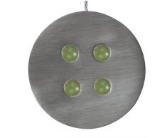 Trim & Tram DEC0078 C030 Embrasse Bouton Aimant Vert