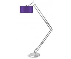 Its about RoMi MILANO Lampadaire, Fer, E27, 60 W, Violet