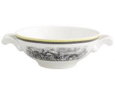 Villeroy & Boch Audun Ferme tasse à bouillon, 400 ml, Porcelaine Premium, Blanc/Multicolore