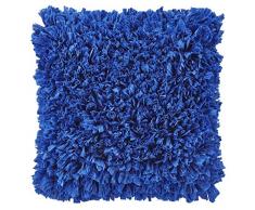 Dutch Decor Coussin Romano 45x45 cm Bleu - Coussins Déco - Oreiller Décoratif - Déhoussable - Zippé