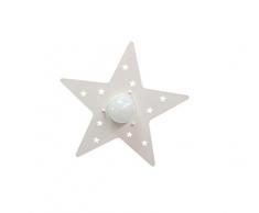 La Luce del Futuro 1198/AP.BI Applique murale plafond 60 W, blanc