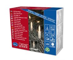 Konstsmide 6004-103 Mini Guirlande dEclairage ExtÃ©rieur 40 LEDs 24 V Blanc Chaud CÃ¢ble Transparent
