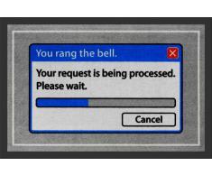 Empire Merchandising 623645 You Rang The Bell, Paillasson, Taille 60 x 40 cm, Matière Polypropylène