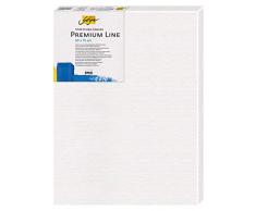 Solo Goya Premium Line Toile extensible en toile de qualité supérieure avec 4 épaisseurs de fond en coton Idéal pour les peintures à huile, acryliques et gouache Env. 60 x 70 cm