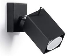 SOLLUX lighting MERIDA Applique Murale Acier Noir