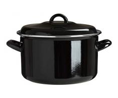 Premier Housewares 0104588 Porter Cocotte avec couvercle en Ã©mail 6 litres