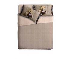 Ipersan Complet lit Fine Art Photographique Funny Bear Beige 260x300cm.