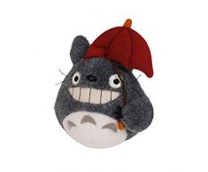 TOTORO Mon Voisin Peluche avec Parapluie Gris 100% Polyester Fabricant Sun Arrow.