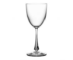 Crystaljulia 04375 Lot de 6 verres Ã vin en cristal de plomb 380 ml