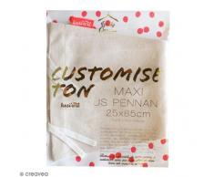 KesiArt Maxi fanion us Ã dÃ©corer, Coton, Blanc, Grande