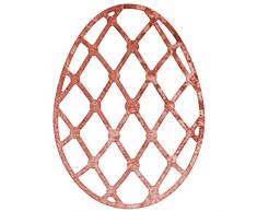Cercles Lynn Designs Åuf en Dentelle napperon 12,7Â cm Die, Acrylique, Multicolore, 2,5Â x 1.875-inch, Lot de 2