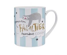 Happy Life XL Tasse Jumbo, Porcelaine, 60 cl