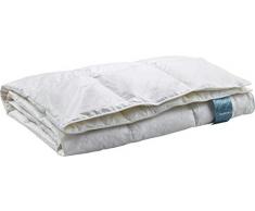 Dana Dream Classique lumière vers Le Bas Les couettes, Linge de lit, Danemark, Premium, DE Haute Qualité, 100% Coton Tc233, Blanc, 135 x 200