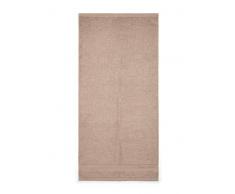 Marc OPolo Melange Drap de Douche Bain, Eponge Coton tissÃ© Teint (550 GR/mÂ²), Beige/Clay, 70 cm x 140 cm