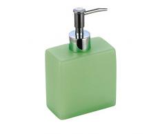 MSV 141986 Distributeur Savon Quito en polyresine Vert, 30 x 20 x 15 cm