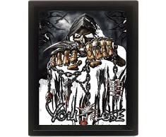 Empire Merchandising 557872Â Spiral, Game Over, prÃªt encadrÃ©e 3D Poster, Tailleâ¯: 20Â x 25Â cm