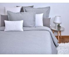 MI CASA 240X270 Couvre-lit Vogel (lit 135), 80% Coton, 20% Polyester Gris