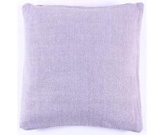 La Finesse - Housse de Coussin carrÃ©e dÃ©corative 50 x 50 cm pour la Maison en Coton pour Le Salon, Le canapÃ©, la Chambre Ã Coucher, Tissu colorÃ©, Taille Unique