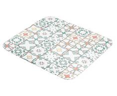 Kleine Wolke Textilgesellschaft 4109148002 Tapis AntidÃ©rapant pour Douche, Plastique, Multicolore, 55 x 55 x 0,3 cm